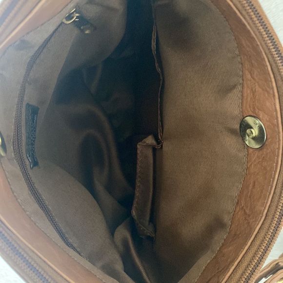 Great American leather works cross body bag - Picture 7 of 12